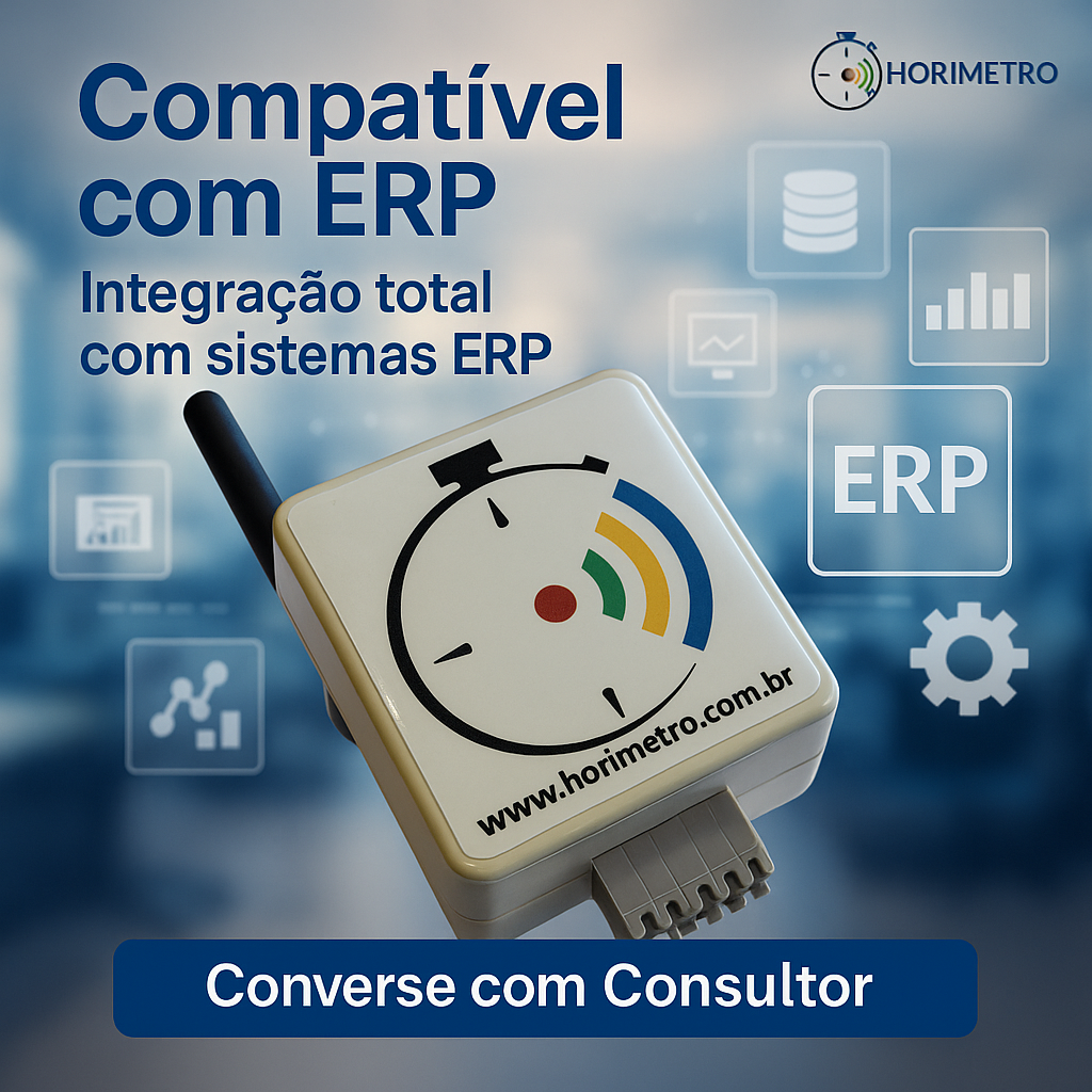 Integração total com sistemas ERP, CMMS e planilhas.