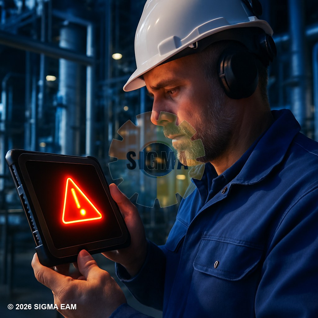 Notificações — recurso do SIGMA EAM